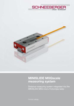 MINISLIDE MSQscale